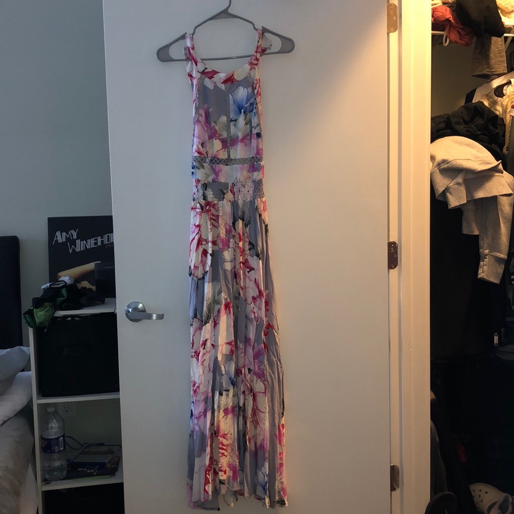 Floral Summer Long Dress
